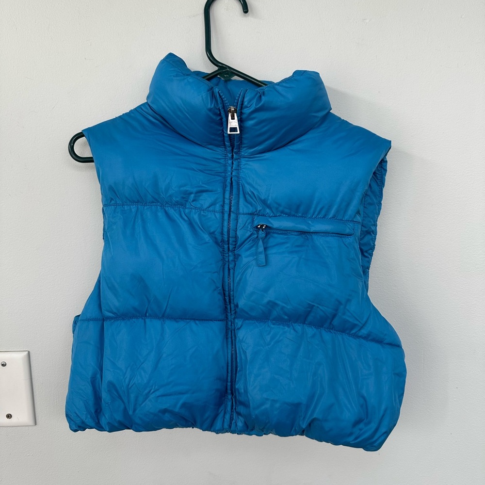 Bershka Bright blue Puffer Vest